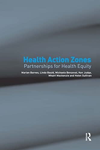 Stock image for Health Action Zones: Partnerships for Health Equity for sale by Hay-on-Wye Booksellers