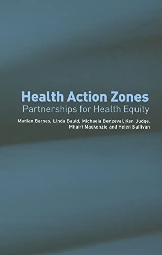Stock image for Health Action Zones: Partnerships for Health Equity for sale by Reuseabook