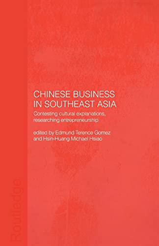 Imagen de archivo de Chinese Business in Southeast Asia a la venta por Lucky's Textbooks
