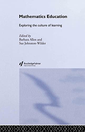 Stock image for Mathematics Education : Exploring the Culture of Learning for sale by Blackwell's