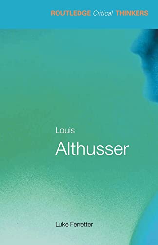 Stock image for Louis althusser (Routledge Critical Thinkers) for sale by Chiron Media