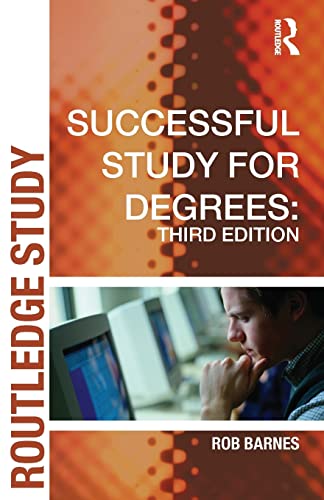 Imagen de archivo de Successful Study for Degrees (Routledge Study Guides) a la venta por Phatpocket Limited