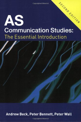 Stock image for AS Communication Studies: The Essential Introduction (Essentials) for sale by AwesomeBooks