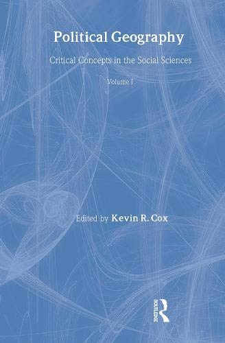 Political Geography:Crit Conc (9780415332118) by Cox, Kevin