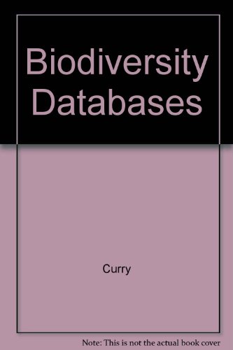 Biodiversity Databases: From Cottage Industry to Indust Networks (PBK) (9780415332934) by Curry, Gordon; Humphries, Chris