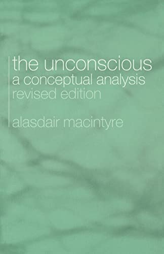 Stock image for The Unconscious: A Conceptual Analysis for sale by Chiron Media