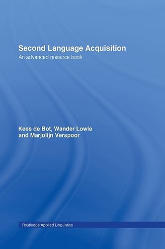 Beispielbild fr Second Language Acquisition: An Advanced Resource Book (Routledge Applied Linguistics) zum Verkauf von Anybook.com