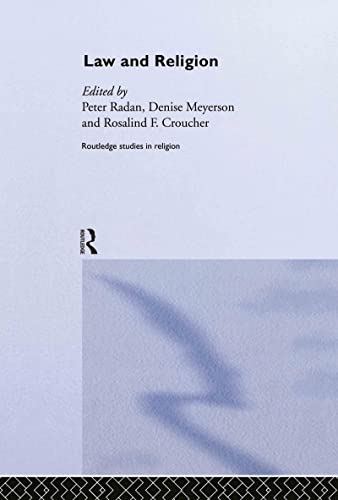 Imagen de archivo de Law and Religion (Routledge Studies in Religion) a la venta por Chiron Media