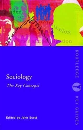 Stock image for Sociology,Key Concepts (Routledge Key Guides) for sale by Chiron Media