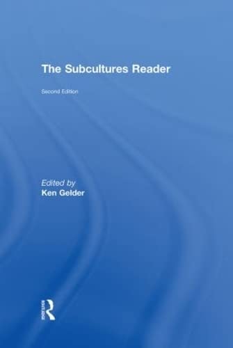 9780415344159: The Subcultures Reader: Second Edition