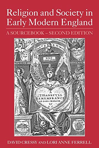 Imagen de archivo de Religion and Society in Early Modern England : A Sourcebook a la venta por Blackwell's