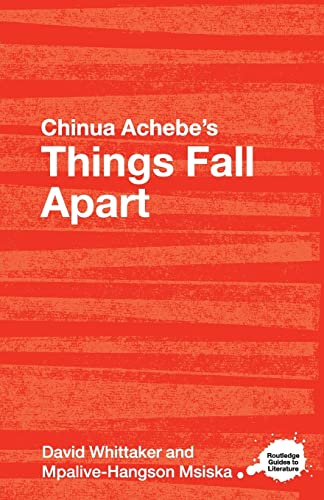 Beispielbild fr Chinua Achebe's Things Fall Apart : A Routledge Study Guide zum Verkauf von Blackwell's