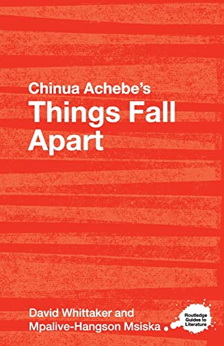 Imagen de archivo de Chinua Achebe's Things Fall Apart : A Routledge Study Guide a la venta por Blackwell's