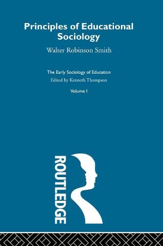 9780415345286: Early Sociology Education Vol1