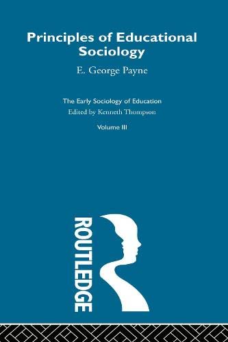 9780415345309: Early Sociology Education Vol3