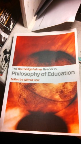 Beispielbild fr The RoutledgeFalmer Reader in Philosophy of Education zum Verkauf von Blackwell's