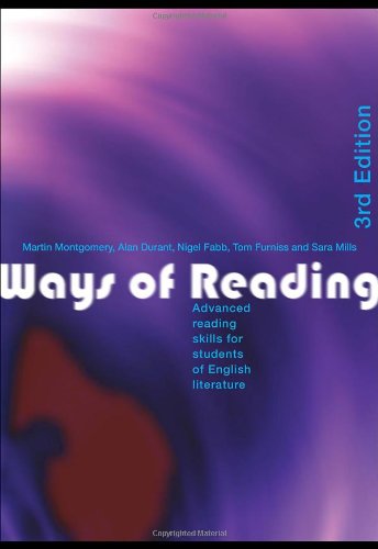 Imagen de archivo de Ways of Reading: Advanced Reading Skills for Students of English Literature a la venta por AwesomeBooks