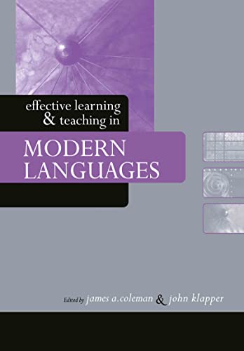 9780415346634: Effective Learning and Teaching in Modern Languages