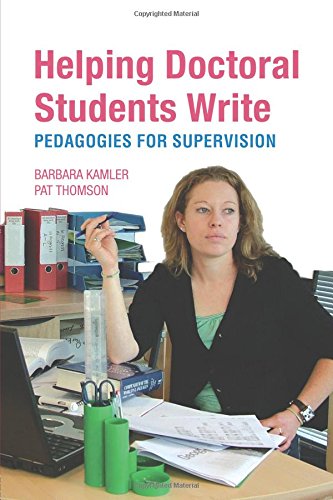 Helping Doctural Students Write Pedagogies for Supervision