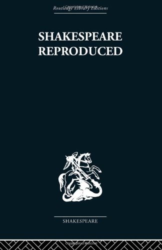 Stock image for Shakespeare Reproduced: The text in history and ideology (Routledge Library Editions: Shakespeare) for sale by Chiron Media