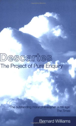 Stock image for DESCARTES: THE PROJECT OF PURE ENQUIRY for sale by WONDERFUL BOOKS BY MAIL