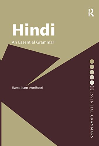 Hindi: an essential grammar (Routledge Essential Grammars) - Rama Kant Agnihotri