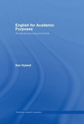 9780415358699: English for Academic Purposes: An Advanced Resource Book