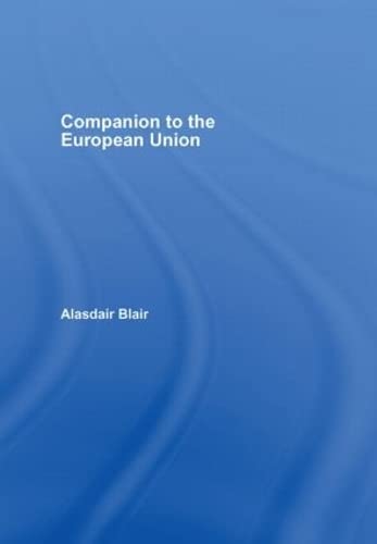 Imagen de archivo de Companion to the European Union a la venta por Blackwell's