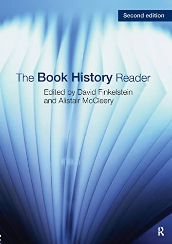 Imagen de archivo de The Book History Reader a la venta por Ergodebooks