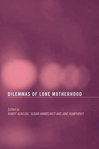 Imagen de archivo de The Dilemmas of Lone Motherhood: Essays from Feminist Economics a la venta por Revaluation Books