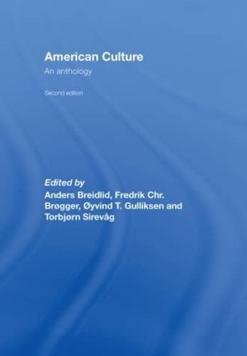 9780415360920: American Culture: An Anthology