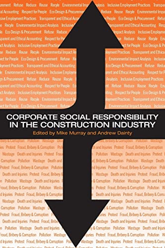 Imagen de archivo de Corporate Social Responsibility in the Construction Industry a la venta por Chiron Media
