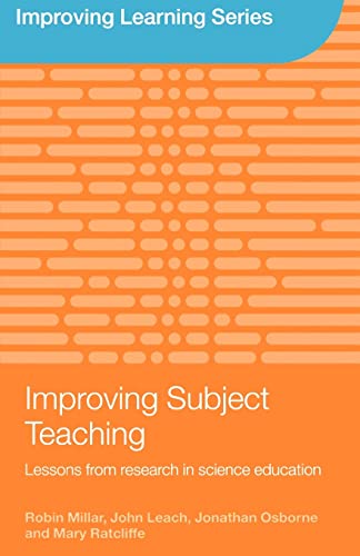 Beispielbild fr Improving Subject Teaching : Lessons from Research in Science Education zum Verkauf von Better World Books Ltd