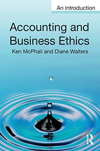 Imagen de archivo de Accounting and Business Ethics a la venta por Blackwell's