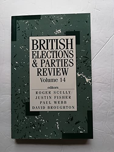 Beispielbild fr British Elections & Parties Review Volume 14 zum Verkauf von WorldofBooks