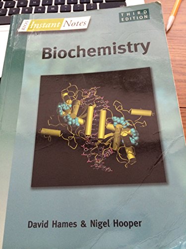 Imagen de archivo de Biochemistry (BIOS Instant Notes) a la venta por HPB-Red