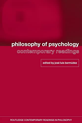 Stock image for Philosophy of Psychology: Contemporary Readings for sale by ThriftBooks-Dallas