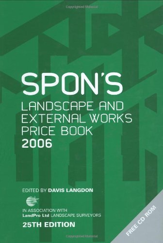 Stock image for Spon's Landscape and External Works Price Book 2006 [With CD-ROM] for sale by ThriftBooks-Atlanta