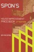 Stock image for Spon's House Improvement Price Book, Third Edition (Spon's Price Books) for sale by Goldstone Books