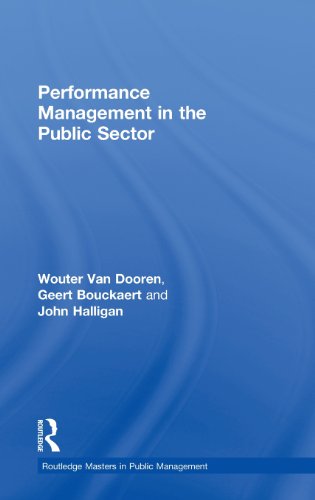 9780415371049: Performance Management in the Public Sector (Routledge Masters in Public Management)