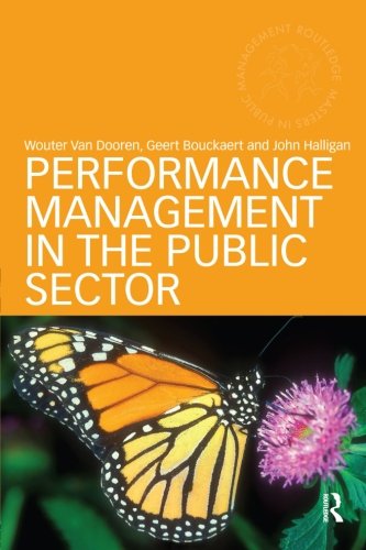 Stock image for Performance Management in the Public Sector for sale by Better World Books: West