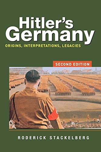 Beispielbild fr Hitler's Germany: Origins, Interpretations, Legacies zum Verkauf von Blackwell's