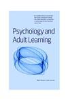 Psychology and Adult Learning - Tennant, Mark