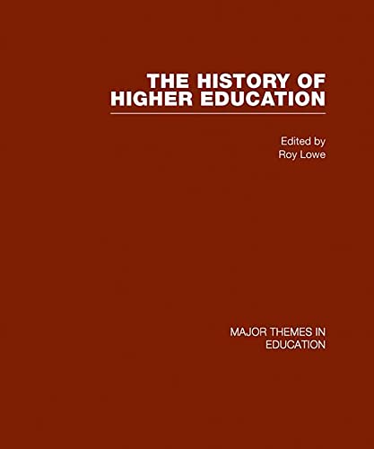 9780415378543: The History of Higher Education