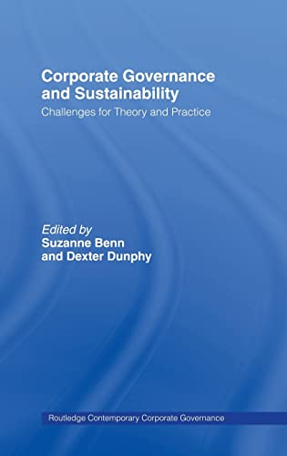 Stock image for Corporate Governance and Sustainability: Challenges for Theory and Practice (Routledge Contemporary Corporate Governance) for sale by Buchpark