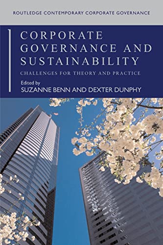Imagen de archivo de Corporate Governance and Sustainability (Routledge Contemporary Corporate Governance S): Challenges for Theory and Practice a la venta por Chiron Media