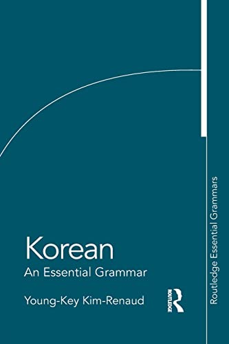 Stock image for Korean: An Essential Grammar (Routledge Essential Grammars) for sale by AwesomeBooks