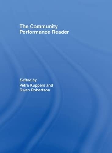 Stock image for The Community Performance Reader for sale by Chiron Media
