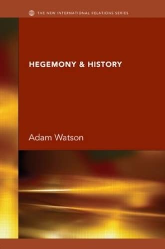 9780415393430: Hegemony & History (New International Relations)