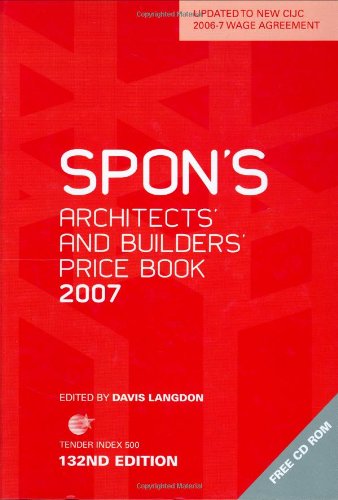 Beispielbild fr Spon's Architects' and Builders' Price Book 2007 zum Verkauf von WorldofBooks